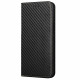 Flip Cover iPhone 13 Carbon Fiber med rem