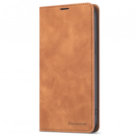 Flip Cover iPhone 13 Lädereffekt FORWENW