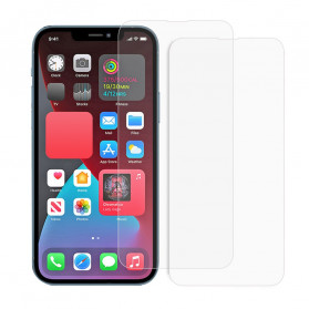 Skydd av härdat glas (2 stycken) för iPhone 13 Pro Max-skärmen