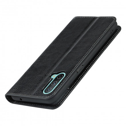 Flip Cover OnePlus NordCE 5G äkta läder