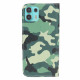 Motorola Edge 20 Lite militärfodral i kamouflage