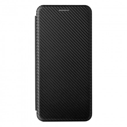 Flip Cover Motorola Edge 20 Lite Silikon Carbon färgad