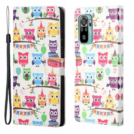 Xiaomi Redmi 10 Multiple Owl Rem Case