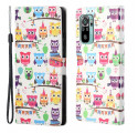 Xiaomi Redmi 10 Multiple Owl Rem Case