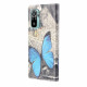 Xiaomi Redmi 10 Blue Butterfly Rem Case