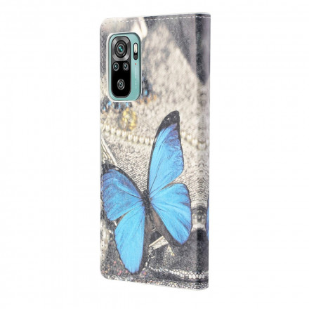 Xiaomi Redmi 10 Blue Butterfly Rem Case