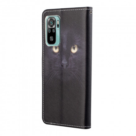 Xiaomi Redmi 10 Black Cat Eye Rem Case