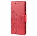 Xiaomi Redmi 10 Asian Fjärilar och Blommor-fodral