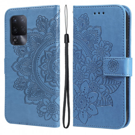 Fodral Oppo A94 5G Mandala i blommor