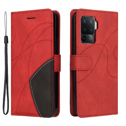 Oppo A94 5G Leatherette Signature Case