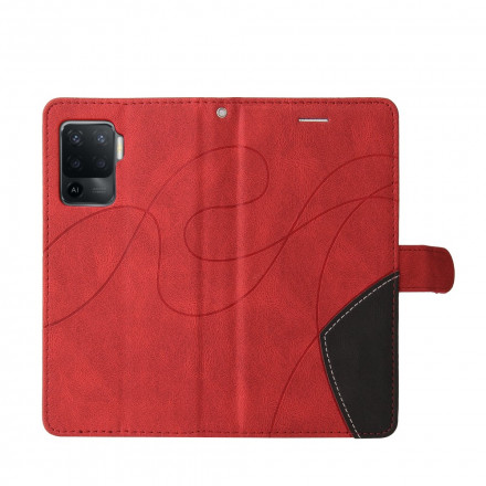 Oppo A94 5G Leatherette Signature Case