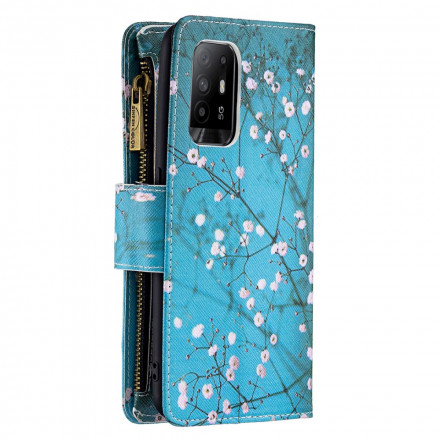 Oppo A94 5G Zip Pocket Tree Case