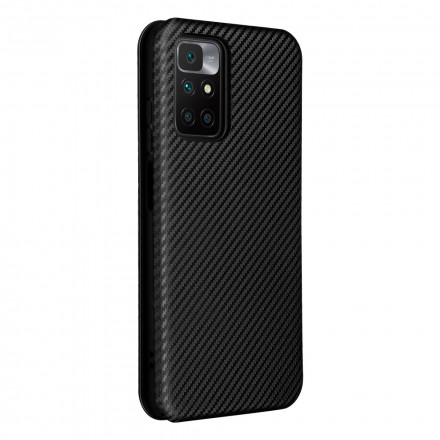 Flip Cover Xiaomi Redmi 10 Silikon Carbon Coloured