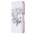 Xiaomi 11T / 11T Pro Väska med blommiga träd