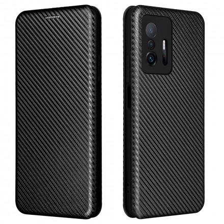 Flip Cover Xiaomi 11T / 11T Pro Carbon Fiber Colored