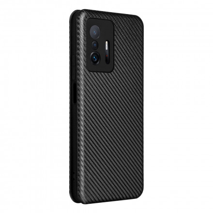 Flip Cover Xiaomi 11T / 11T Pro Carbon Fiber Colored