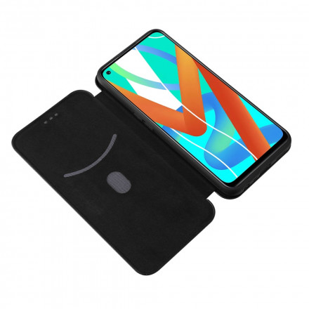 Flip Cover Realme 8 5G silikon kolfärgat