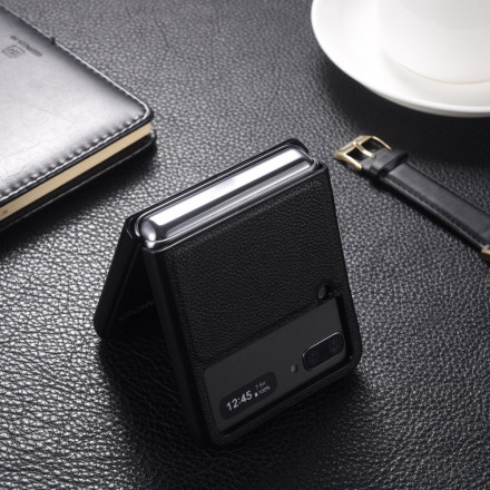 Samsung Galaxy Z Flip 3 5G Äkta läderfodral