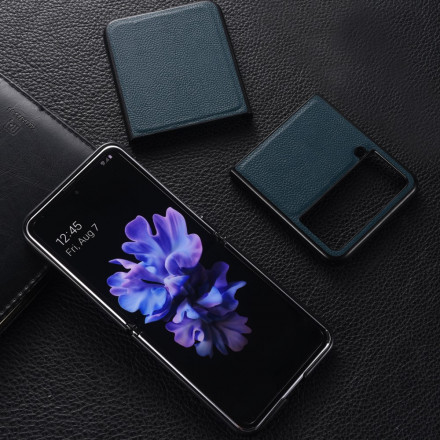 Samsung Galaxy Z Flip 3 5G Äkta läderfodral