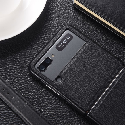 Samsung Galaxy Z Flip 3 5G Äkta läderfodral