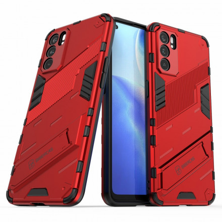Oppo Reno 6 5G avtagbart handsfree-fodral med två positioner Oppo Reno 6 5G avtagbart handsfree-fodral med två positioner