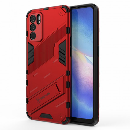 Oppo Reno 6 5G avtagbart handsfree-fodral med två positioner Oppo Reno 6 5G avtagbart handsfree-fodral med två positioner