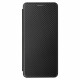 Flip Cover Zte Axon 20 4G / 5G Silikon Carbon Coloured