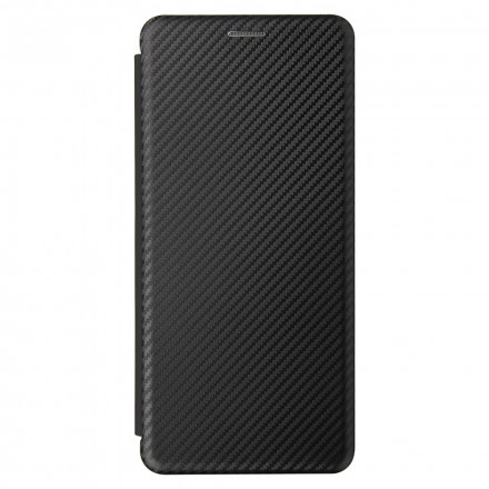 Flip Cover Zte Axon 20 4G / 5G Silikon Carbon Coloured