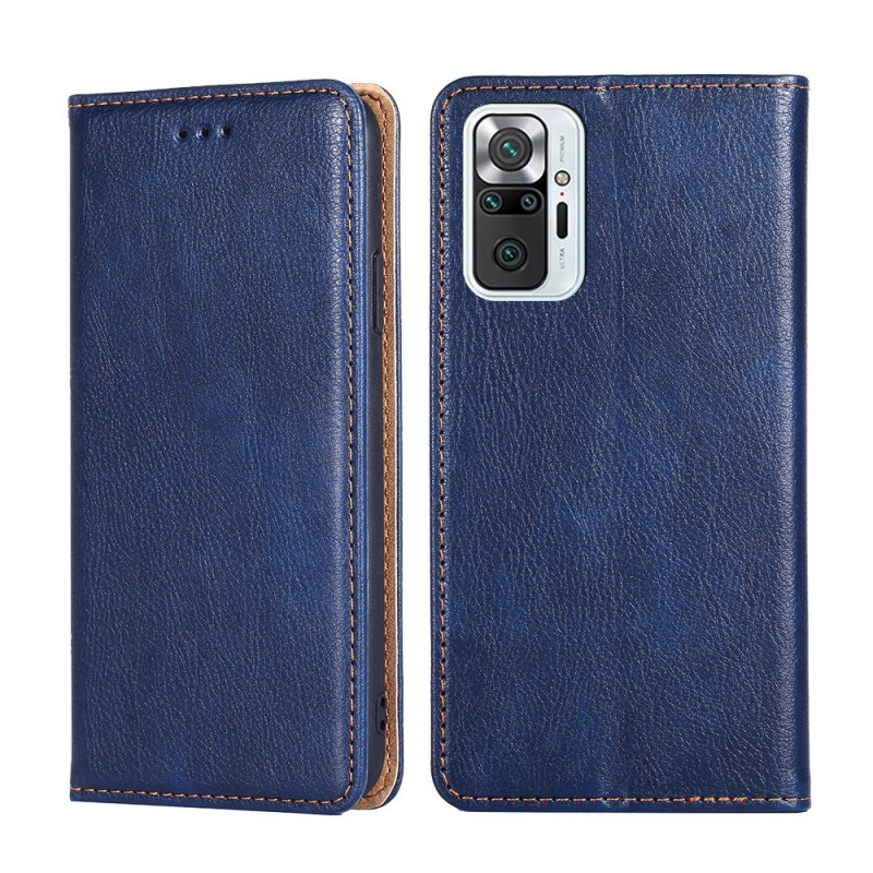 Flip Cover Xiaomi Redmi Note 10 Pro läder stil Vintage