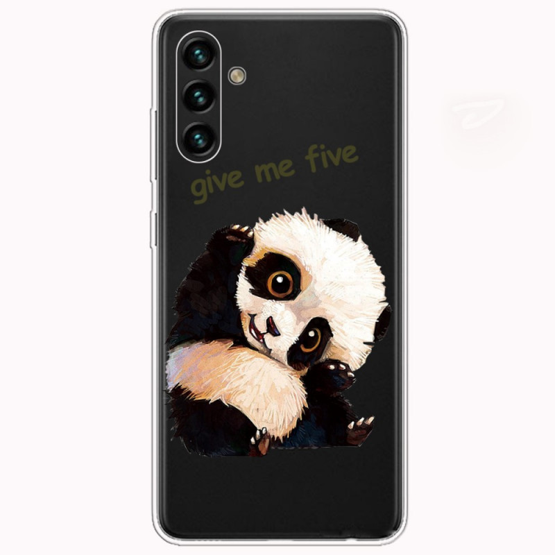 Samsung Galaxy Fodral A13 5G / A04s Panda Give Me Five