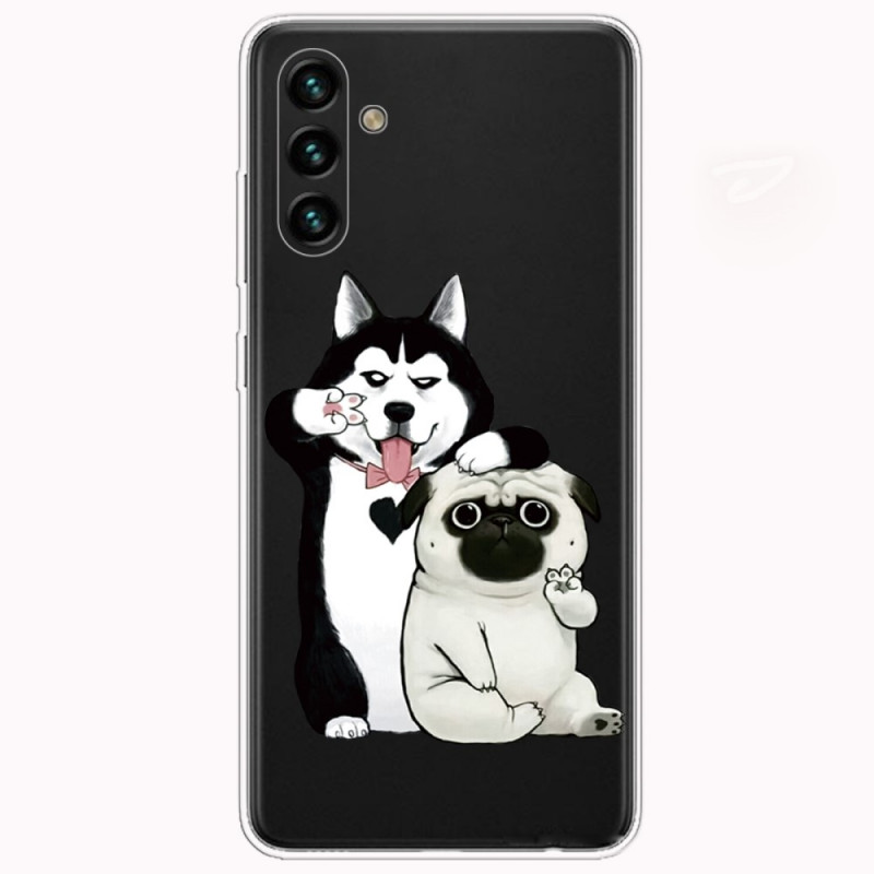 Fodral Samsung Galaxy A13 5G / A04s Funny Dogs