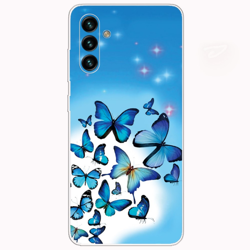 Fodral Samsung Galaxy A13 5G / A04s Fjärilar