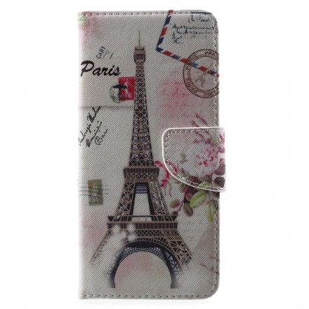 Samsung Galaxy S8 Plus Eiffel Retro-fodral