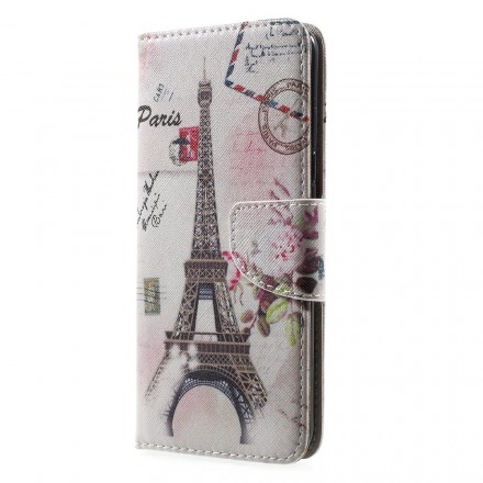 Samsung Galaxy S8 Plus Eiffel Retro-fodral