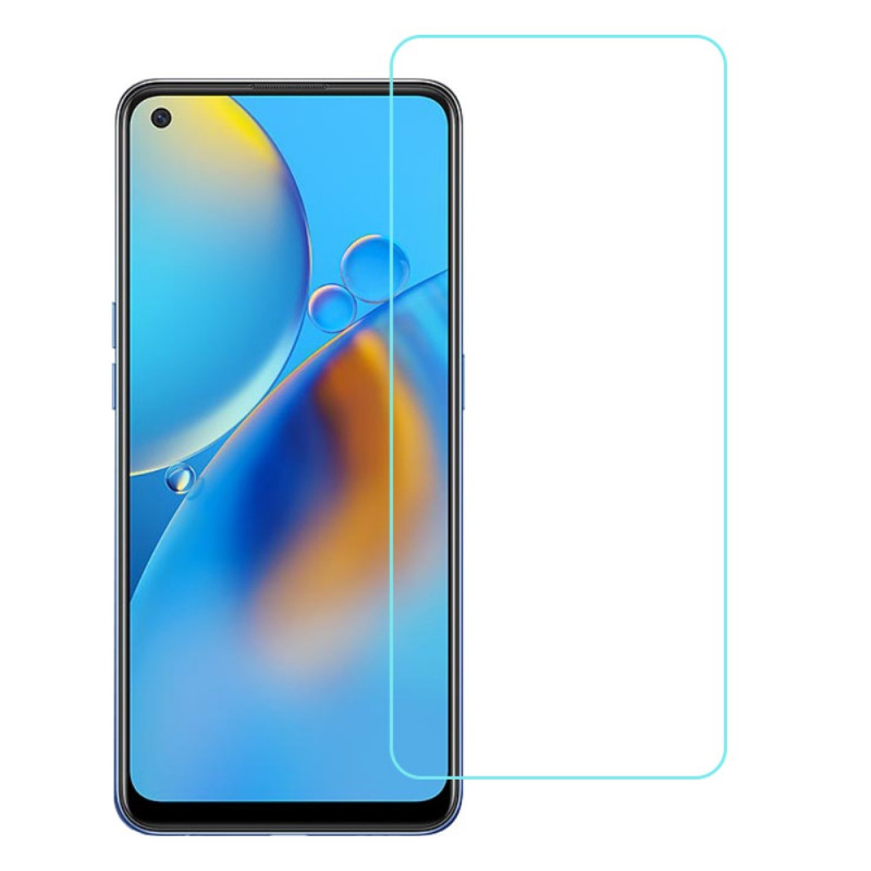 Oppo A74 4G skärmskydd med Arc Edge härdat glas