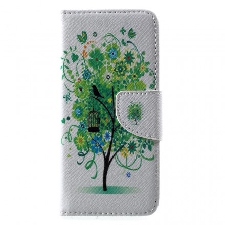 Samsung Galaxy S8 Flower Tree fodral