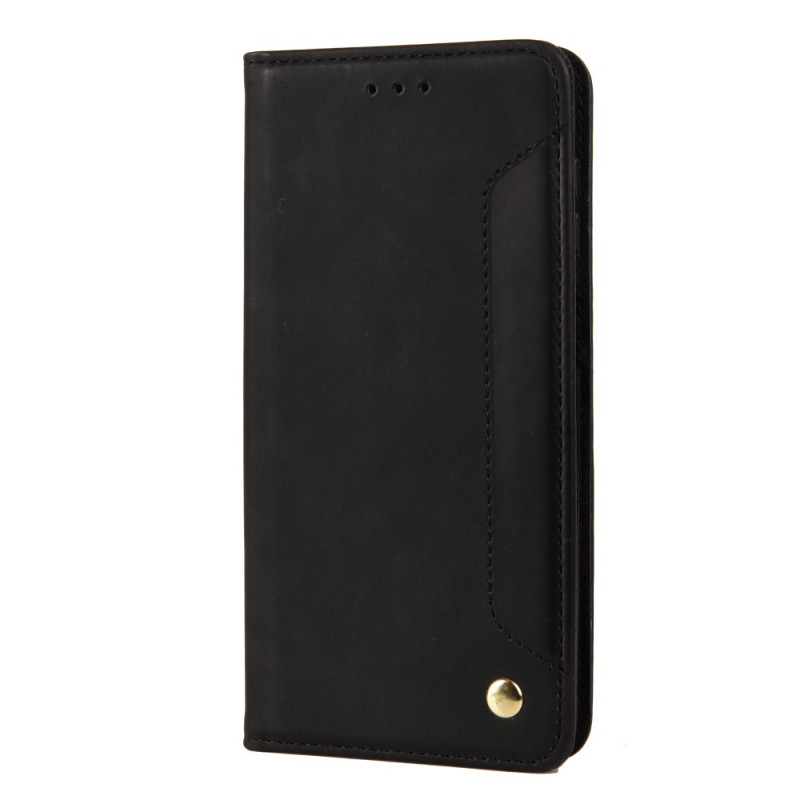 Flip Cover Samsung Galaxy A12 / M12 Läder Effekt Business Bicolour