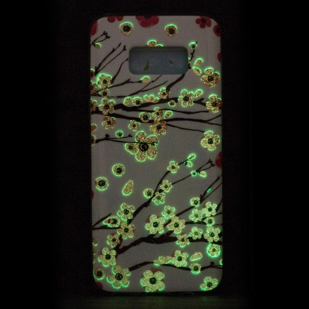 Samsung Galaxy S8 Flowers Fluorescent Case