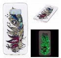 Samsung Galaxy S8 fodral Tribal Feathers Fluorescent