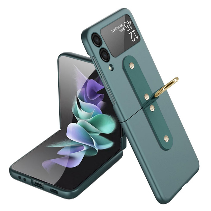 Coque Samsung Galaxy Z Flip 3 5G Anneau en Métal