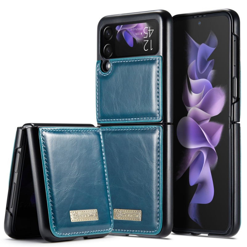 Samsung Galaxy Z Flip 3 5G läderväska CASEME