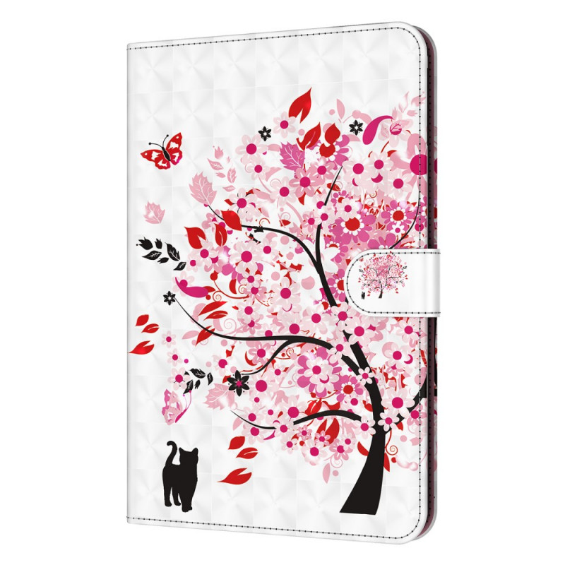 Fodral för Samsung Galaxy Tab A8 (2021) Träd och katt
