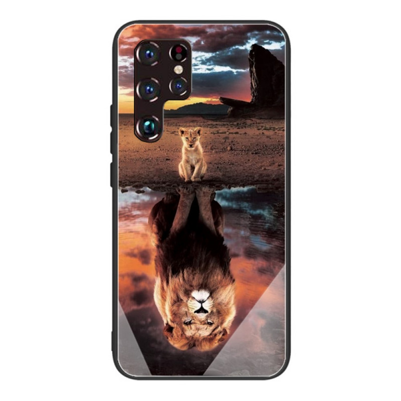 Samsung Galaxy S22 Ultra 5G Tempererat glas Cubs Dream Case