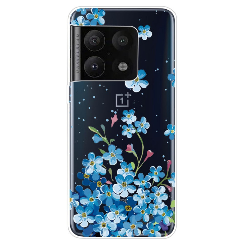 OnePlus 10 Pro 5G Skalblå blommor