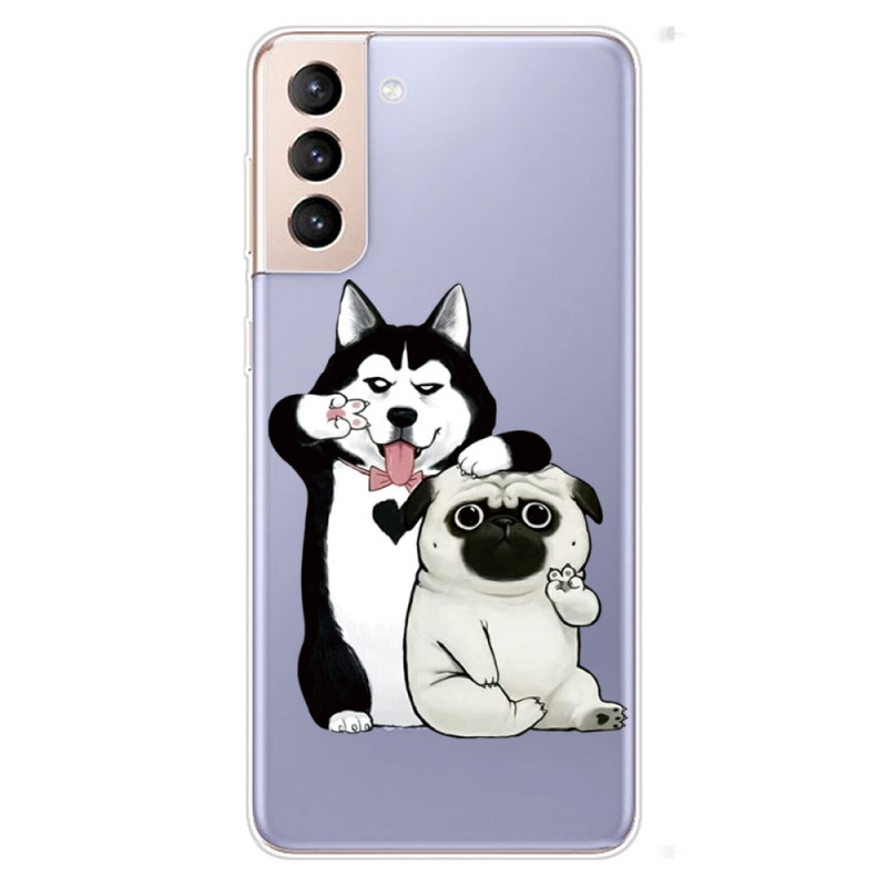 Samsung Galaxy S22 Plus 5G fodral Funny Dogs