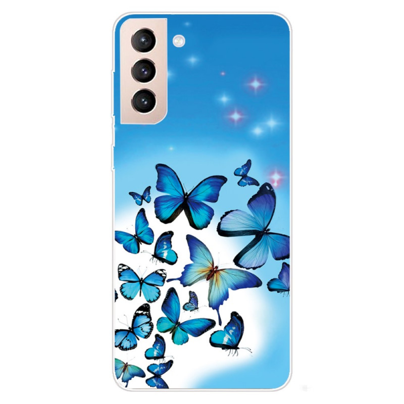 Samsung Galaxy S22 5G fodral Fjärilar Fjärilar Fjärilar 2