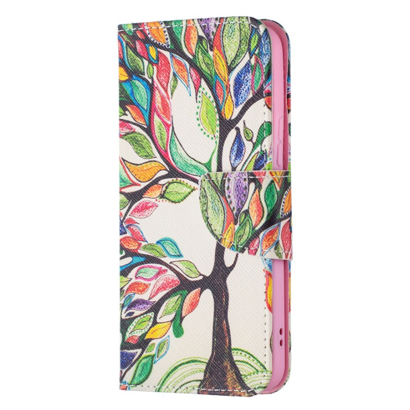 Samsung Galaxy S22 5G fodral färgat träd