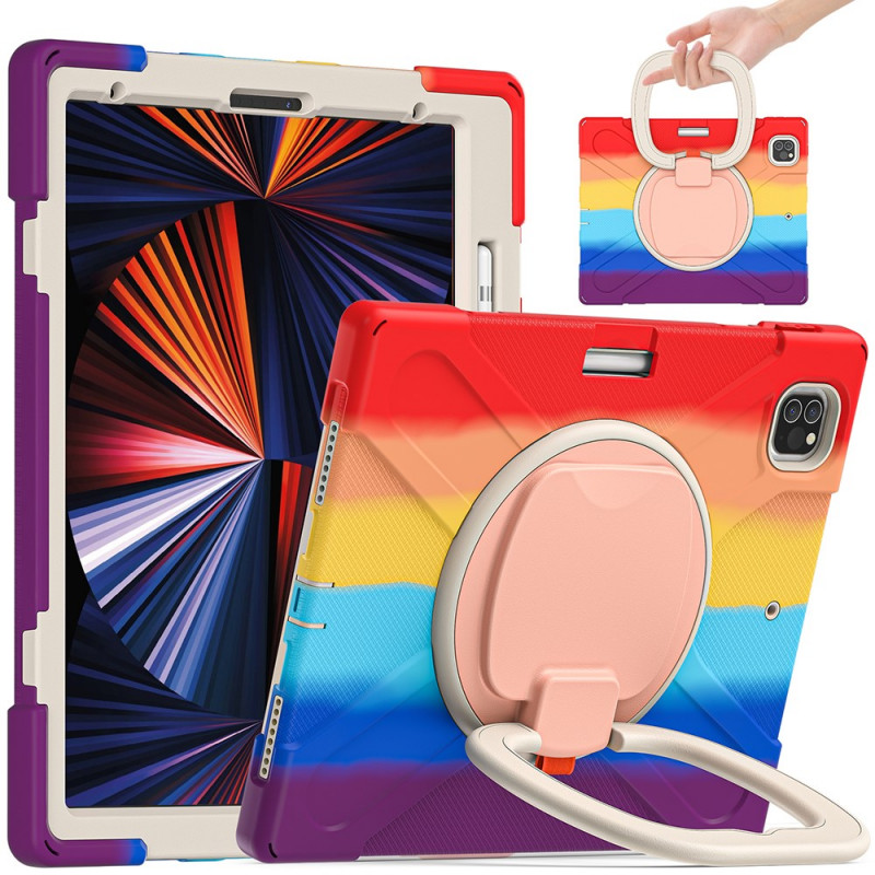 iPad Pro 12,9" Ultra Hard Skal
 Roterande stödring Färg