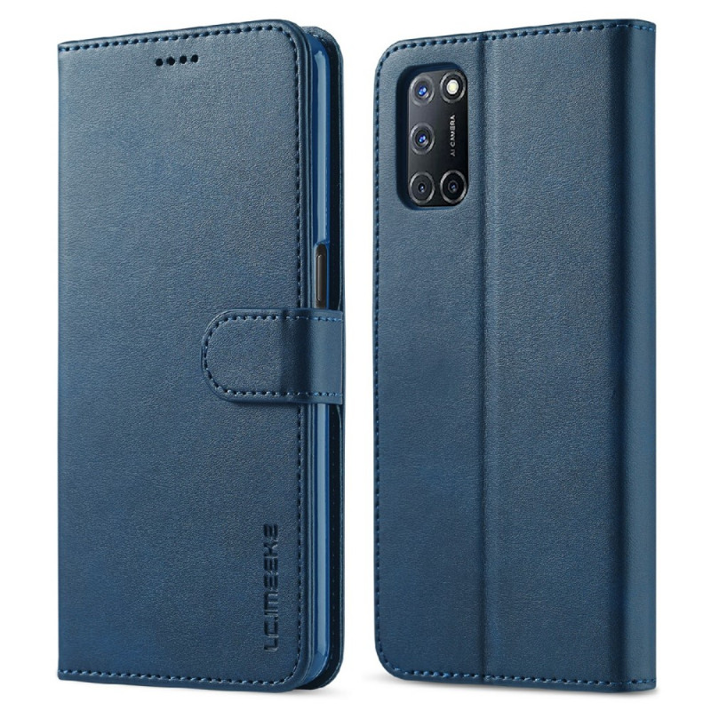 Fodral Oppo Find X3 Lite LC.IMEEKE Läder effekt