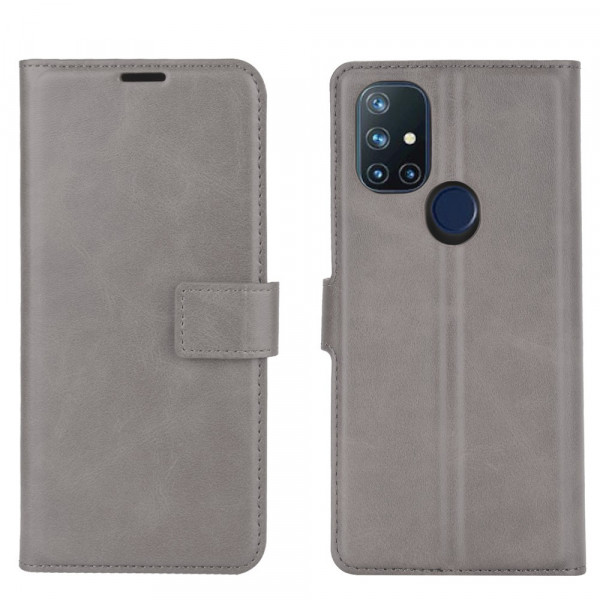 OnePlus Nord N10 Slim Läder Effekt Case